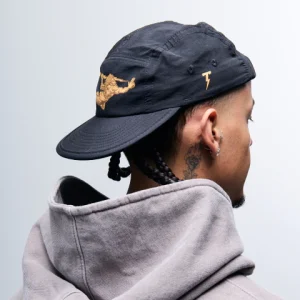 Boné Five Panel Preto Thunder God