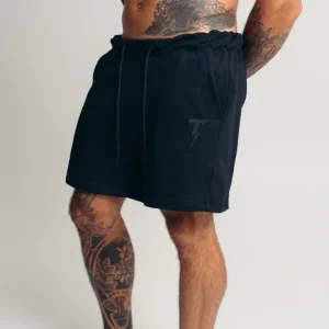 Bermuda de Moletom Side Stripe All Black